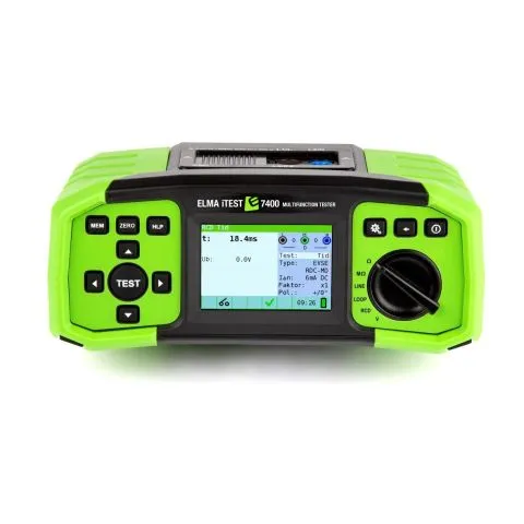 iTest 7400 Elma Installationstestare Sista chansen